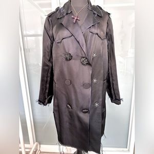 💘Lanvin x H&M light coat dark navy NWT never used collector piece vintage 2010